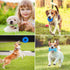 ENZZROA 3-Pack Puppy Chew Toys for Teething Relief Soft & Durable Rubber Toys for Small & Medium Puppies, Includes