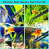 Aquarium Aquascape Tools Kit, 15 Inch Stainless Steel Aquatic Plants Tools, 4 in 1 Anti-Rust for Fish Tank Cleaning