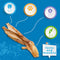 Jack&Pup Duck Feet Dog Chew Treats, All Natural, Single Ingredient, Dehydrated Duck Feet for Medium and Small Dogs (20