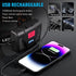 LED Rechargeable Headlamp, 900000 Lumens, 5 Modes, IPX7 Waterproof, Adjustable for Outdoor Activities