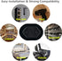 35lbs Car Gun Magnet Mount | Neodymium Magnetic Gun Holster | No Drill Adhesive Tape for Truck/Vehicle | Ultra Slim