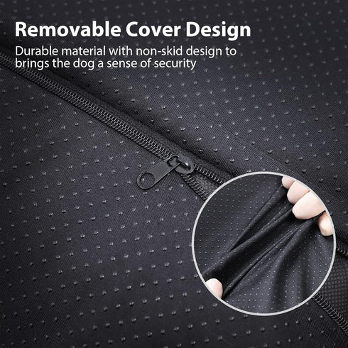 Orthopedic Extra Large Dog Bed, Washable with Removable Cover, Waterproof Crate Bed, Non-Slip Bottom, Fluffy Pet Bed