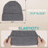 Thick Lined Cuff Beanie, Men & Women Winter Knit Skullcap, Roll-up Edge Thermal Cap