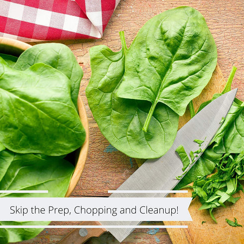 1 lb (16 Oz) Dried Spinach Flakes by It's Delish, Bulk Bag