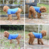 lovelonglong Basic Dog Polo Shirts, Premium Cotton T-Shirts for Large Medium Small Dogs, Blue S