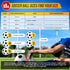 Vizari Stadio Match NFHS Soccer Ball, 32 Panel Hand Stitched Training Soccer Ball for Practice Sessions and Official