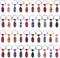 Segarty Small Dog Ties, 40 PCS Assorted Pattern Adjustable Pet Bow Ties for Small Dogs and Cats, Holiday Gift