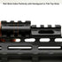 UTG Leapers MT-RSX5S Inc Super Slim Picatinny Riser Mount, 1/2" Height, 3 Slots, Black