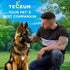 TECEUM Reflective Pet Collar – Basic Nylon Dog Collar – Quick Release Buckle – Black – S – Fits Small, Medium and Large