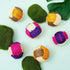 Weewooday 6 Pieces Cat Toy Ball, Sisal Ball Interactive Rolling Scratch Cat Toy (Random Color)
