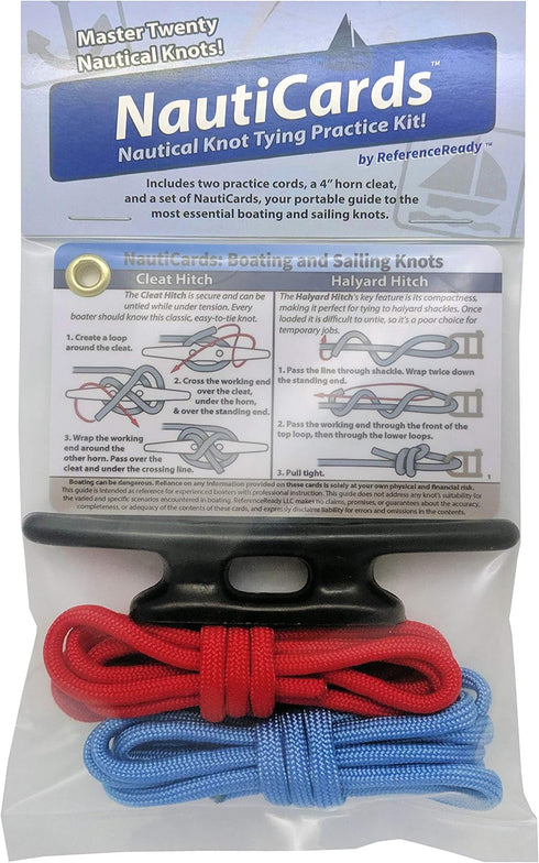 Nautical Knot Tying Kit for Boaters and Sailors