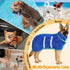 Dog Bathrobe Super Absorbent Dog Towels Large Quick Drying Robes for After Bath Soft Adjustable Warm Keeping Dogs