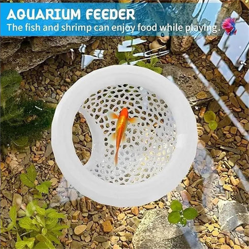 Bingche 4pcs 3 1 Hammock Aquatic Pet Lounge Aquarium Accessories Floating Hole Fish Shrimp Hiding Place