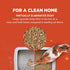 WORLD'S BEST CAT LITTER Low Tracking & Dust Control, 32-Pounds, Unscented, Quick Clumping, Flushable
