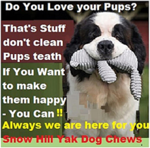 Snow Hill Dog Chews - Size XXL 8 Oz Himalayan Yak Milk Natural Long Lasting Protein-Rich Treats