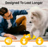 Recommended 21 INCH FGA MARKETPLACE Duck Flat NO Stuffing NO Squeak Plush Dog Toy, Funny Style Will Entertain Your Pet