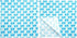 1PC Bobo Dog Bandana, Easter Day Dog Bandanas Blue Bunny Print Bibs Scarf Square Soft Dog Kerchief Pet Bandanas