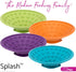 LickiMat Splash Dog Slow Feeder Bowl, Turquoise, Boredom Anxiety Reducer, Perfect for Food, Treats, Yogurt, Peanut