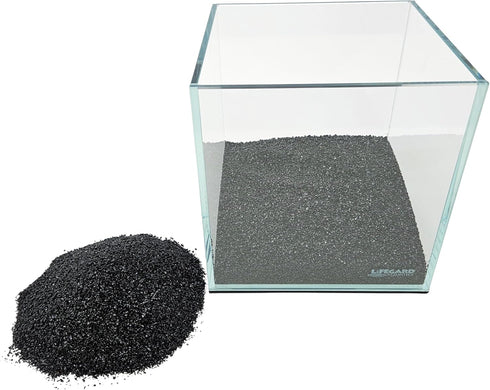 Lifegard Black Satin Premium Aquarium Sand - 10 lb for Aquatic Environments