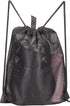 HAOGUAGUA 2-PACK Mesh Drawstring Bag, Mesh String Bag for Gym Laundry, Seashell and Beach Finds, Mushroom Hunting Bag