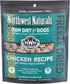 Northwest Naturals Freeze-Dried Chicken Dog Food - Bite-Sized Nuggets - Grain-Free, High-Protein,