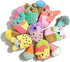 28Pcs Set Squeaky Dog Toys Bulk - Cute Small Dog Toys Plush Puppy Chew Toys for Small/Medium Dogs, Interactive Pet Toys