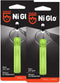 GEAR AID Ni Glo, 2” Glowing Keychain for Camping, Scuba, Night Fishing