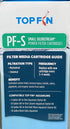 Top Fin Silenstream PF-S Small Filter Cartridges (6 Count) - Refill for PF10 Power Filters