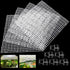 4 Aquarium Lid Hood Fish Tank Top Cover, Plastic Grid Panel Egg Crate Grate