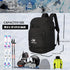 KEOFID Ski Boot Bag for Men and Women, 50L Ski Travel Backpack and Snowboard Bag