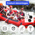Inflatable Boat Air Valve, 2PCS Replacement Caps Boat Spiral Air Plugs One-Way Inflation for Inflatable Raft Boat Kayak