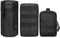 Gogoku 3 Pack Molle Pouch Combo - Tactical Water Bottle Pouch Holder, Compact Utility Waist Bag Pack