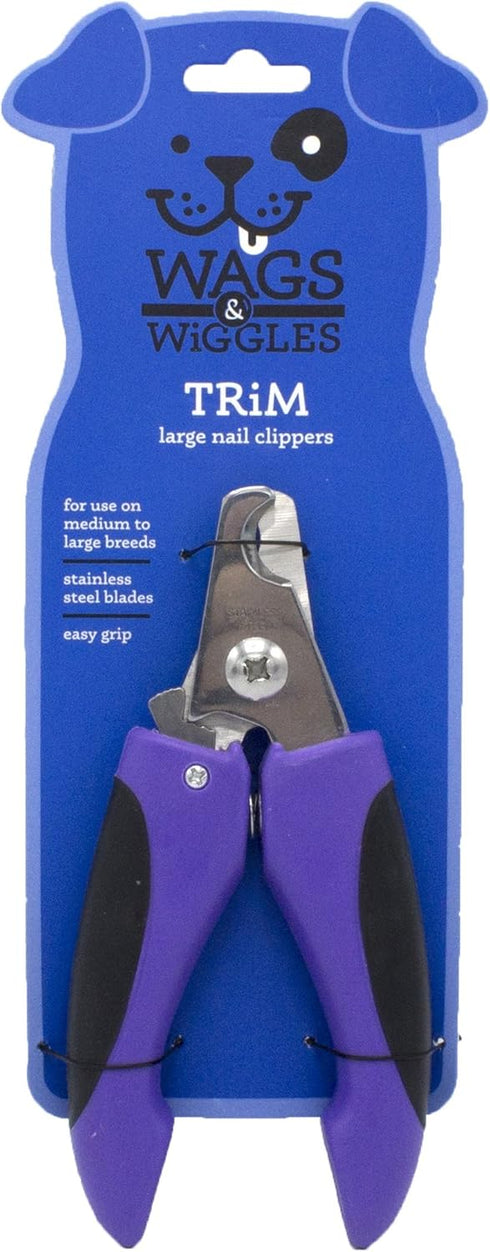 Wags & Wiggles Large Dog Nail Clippers for Medium and Large Dogs, Great for Keeping Your Dog Well Groomed