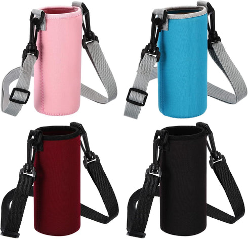 PATIKIL Water Bottle Sling Bag, Neoprene Portable Insulated Bottle Holder Carrier with