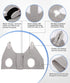 Hammock Hammock Kkiimatt Dog Grooming Harness, M-Large Dog for Nail Trim, Gray Dog Restraint for Nail Clipping,Dog