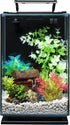 GloFish Plant Aquarium Décor - Large Green and White, Fluorescent Under Blue LED Light