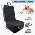 600D Meginc Front Seat Covers for Cars,Waterproof Car Seat Protector with Side Flaps Fabric Front Seat Dog Cover