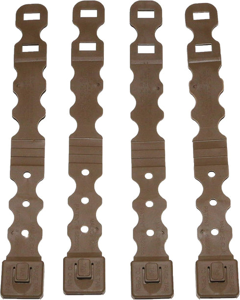 Tactical Tailor Fight Light Series Malice Clip - 4 Pack, Short Coyote