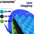 LTWHOME Fish Pond Foam Filter Sponge Set, 17" X 11", Pack of 3 Sets