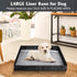 Large(37"x31"x2") Leekalos Portable Dog Pee Pads Holder for Travel, Puppy Pad Holder Foldable Liner Base, Dogs Litter