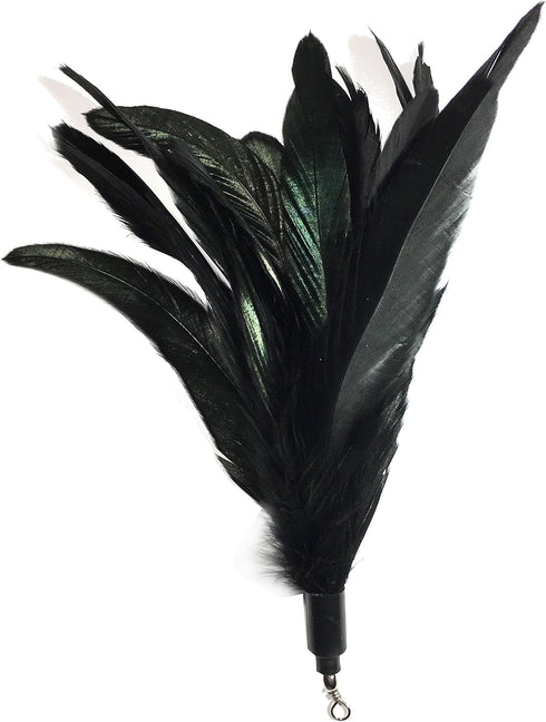 Pet Fit For Life 7 Piece Replacement Feathers and Soft Furry for Interactive Cat and Kitten Toy Wands