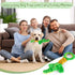 Plush Squeaky Dog Toy with Crinkle Paper and Tug of War Handle for Small Medium Large Dogs