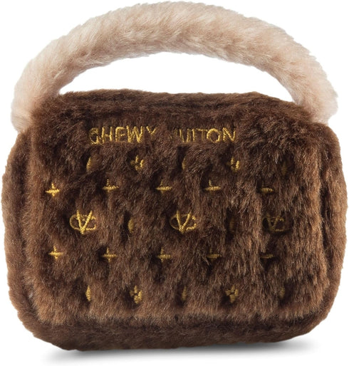 Dog Diggin Designs Runway Pup Collection, Unique Squeaky Plush Dog Toys – Haute Couture Purses