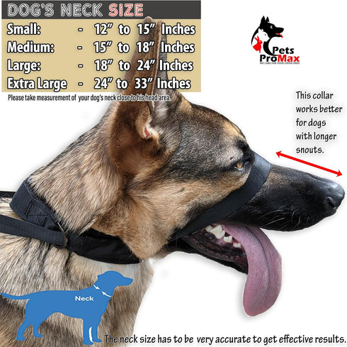 Dog Headcollar for Large Dogs (L), No-Pull Dog Collar for Large Dog. This No-Pull Dog Headcollar does not harm or hurt your dog and works better than under head pull collar; Dog Headcollar No Pull
