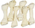 hotspot pets 8-9 Inch Large Rawhide Dog Chew Bones - Made from Grass Fed Cows, 10 Pack