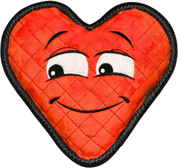 Durable Heart Squeaky Dog Toy for Aggressive Chewers, Tough Chew Toy for Small, Medium, Large Dogs