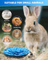 OVMKOV 9.44" 9.44" Chinchillas Rabbit Foraging Mat, Interactive Feed Game for Boredom, Small Pet Puzzle Toy, x Polar