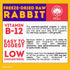 HOLI Rabbit Single Ingredient Dog Food Protein Topper, Grain Free, Gluten Free, 2oz