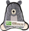 Only Natural Pet Mountain Friends Recycled Plush Dog Toys - Beatrice The Bear, 9" x 9.5", Durable Double-Stitched