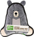 Only Natural Pet Mountain Friends Recycled Plush Dog Toys - Beatrice The Bear, 9" x 9.5", Durable Double-Stitched